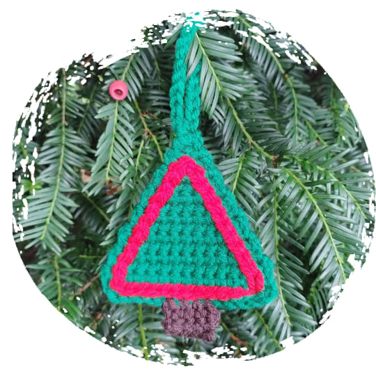 Christmas tree crochet workshop