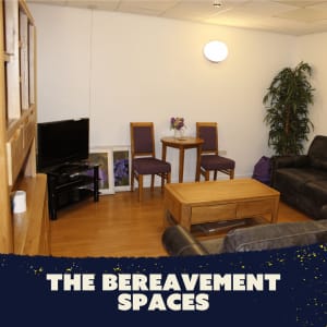 The bereavement spaces at St Mikes Hospital