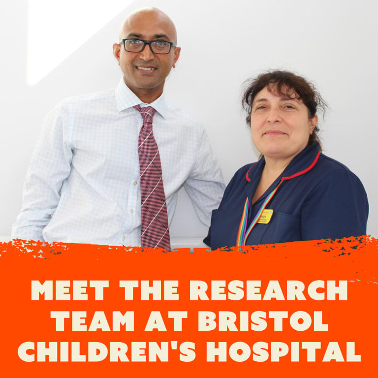 Meet the research team at Bristol Childrens Hospital