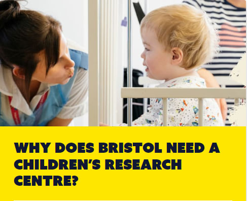 Why does Bristol need a childrens research centre?