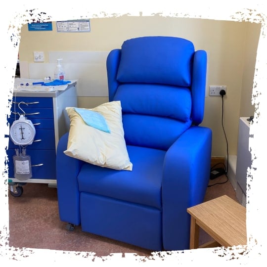 New chemotherapy chairs funded at Weston hospital