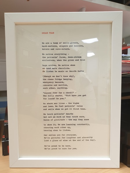 Poem by team at BHOC