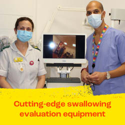 Cutting edge new swallowing evaluation equipment at Bristol Childrens Hospital