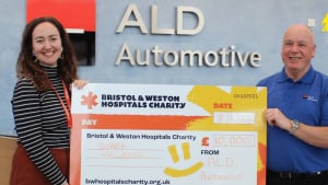 ALD Automotive donate £10,000 to Bristol & Weston Hospitals Charity
