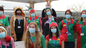 Elves take over Bristol and Weston for National Elf Service Day