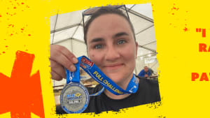 Comedian Laura Lexx completes Isle of Wight Challenge